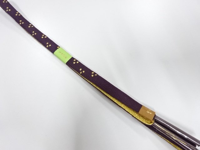 JAPANESE KORAI HAND-TIED OBIJIME CORD / UNUSED